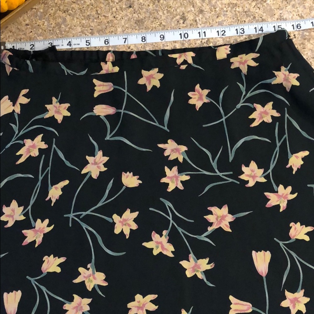 Laura Leigh LTD Floral Skirt Size M - Picture 4 of 13